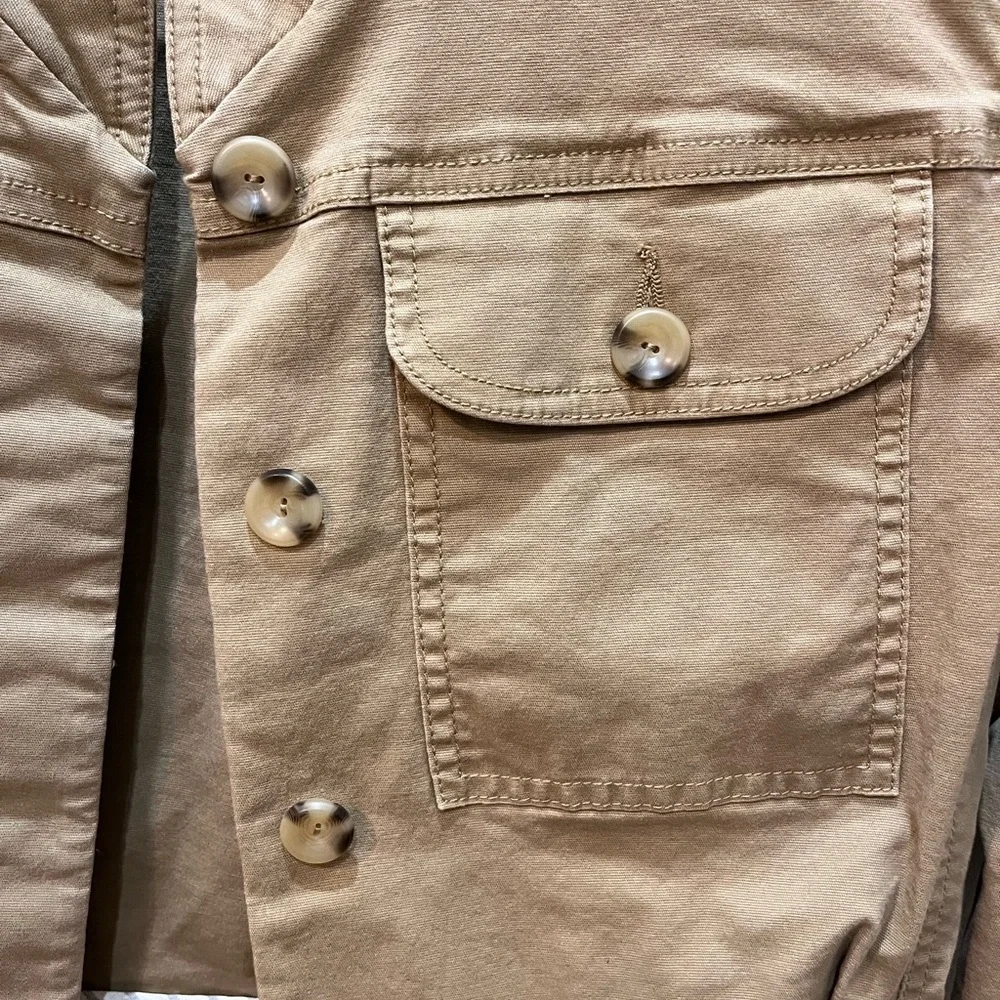 CAbi Khaki Button-Up Jacket - Picture 3 of 5